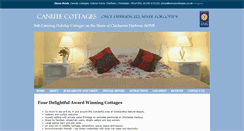 Desktop Screenshot of canutecottages.co.uk